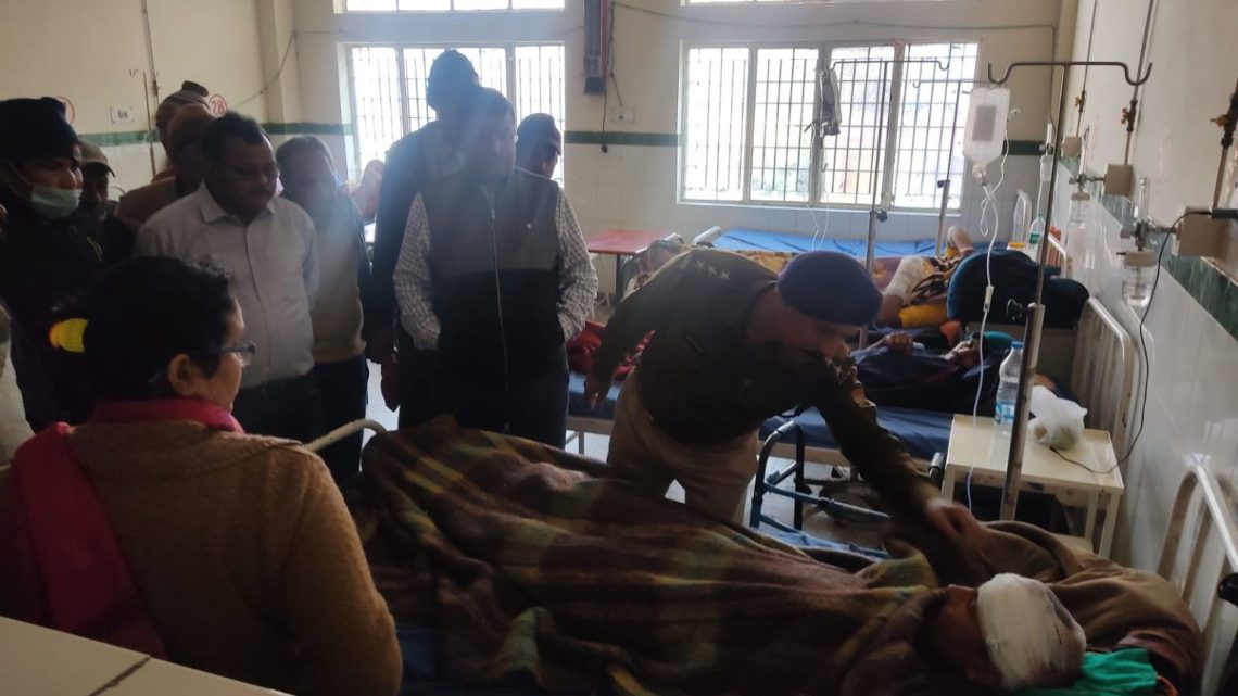 अनियंत्रित वाहन की टक्कर से पीआरडी जवान की मौत, एक गंभीर