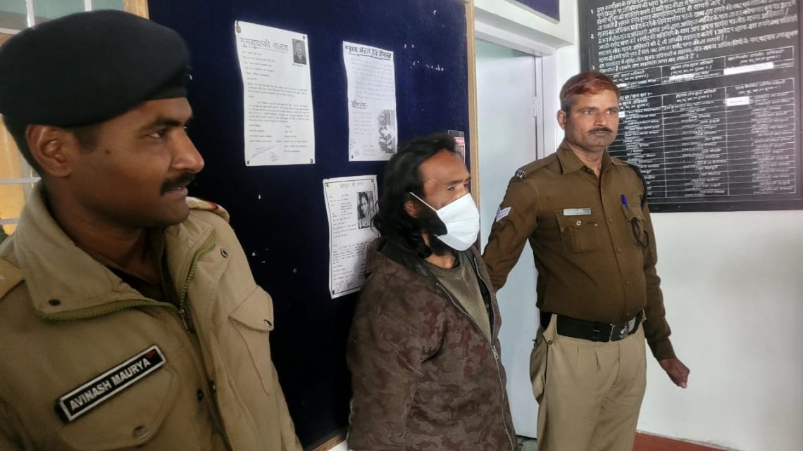 बड़ी खबर: शनि भगवान की मूर्ति खंडित करने वाले आरोपी को पुलिस टीम ने धर दबोचा