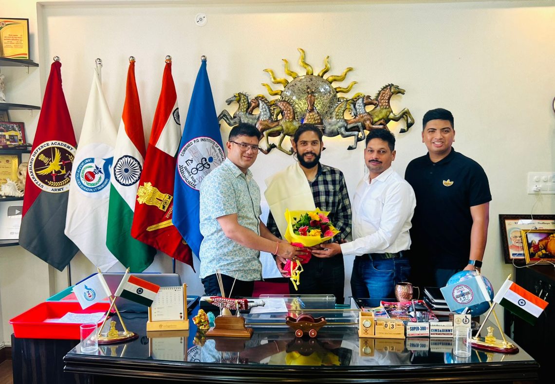 एवरेस्ट विजेता पिथौरागढ़ निवासी पर्वतारोही मनीष क्रिशन्याल ने सीआईएमएस के छात्र-छात्राओं से किया संवाद, एडवेंचर से जुडे रहस्यों से कराया रूबरू…