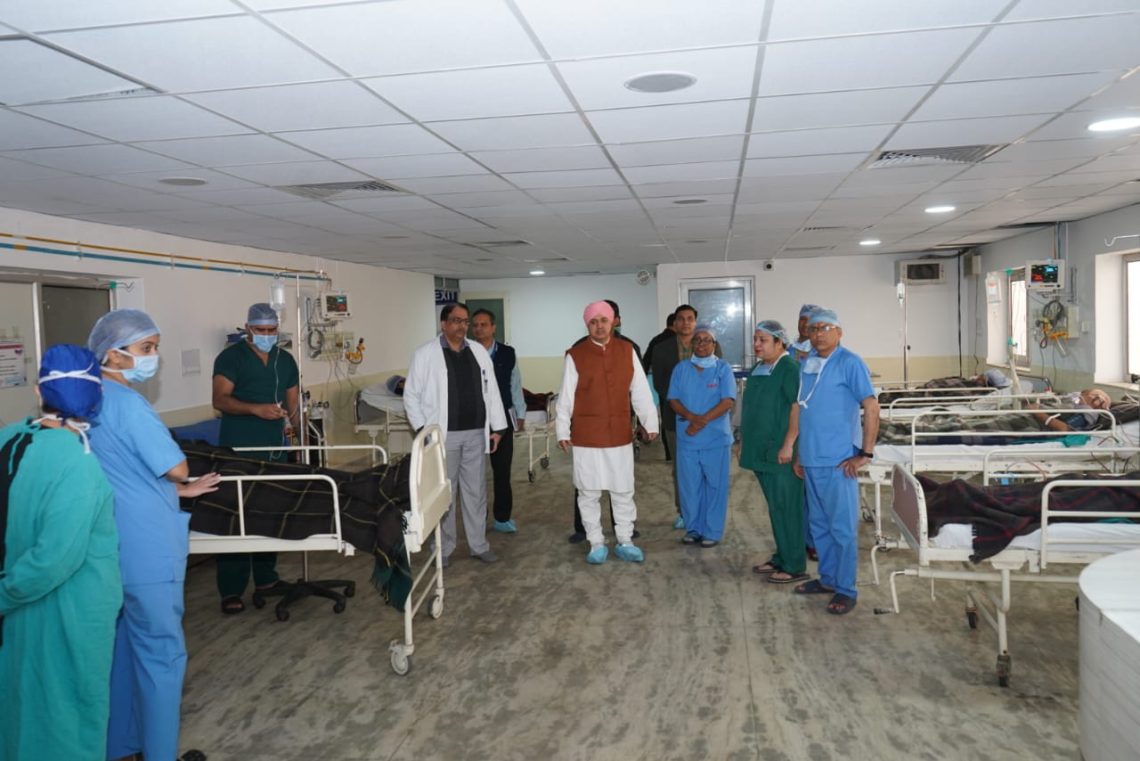 श्री महंत इन्दिरेश अस्पताल के 22 माॅड्यूलर ऑपरेशन थियेटर गम्भीर रोगियों की लाइफलाइन