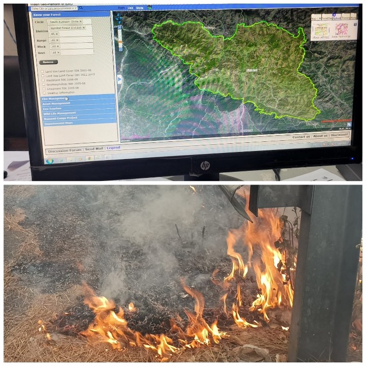 Read more about the article कुमाऊं के जंगलों में आग ही आग। जानिए कहां कितनी आग और कितना नुकसान ???