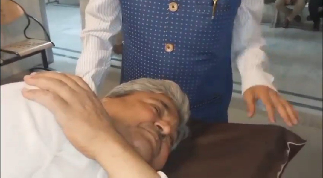 Read more about the article वीडियो : कार एक्सीडेंट में घायल हुए बीजेपी नेता। हॉस्पिटल में भर्ती