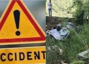 हादसा : खाई में गिरी अनियंत्रित कार। दून निवासी एक युवक की मौत …