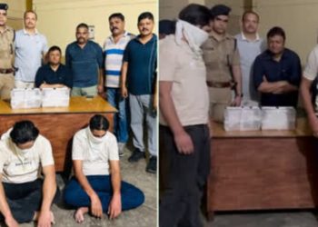 बड़ी खबर : नेपाल बॉर्डर के पास से दो तस्कर चार करोड़ की स्मैक के साथ गिरफ्तार ..