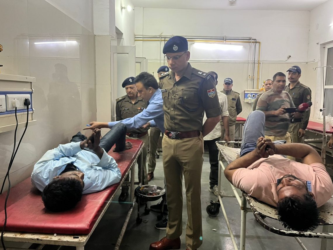 बड़ी खबर : पुलिस और बदमाशों में मुठभेड़ । दो बदमाशों को लगी गोली, जाने पूरा मामला।