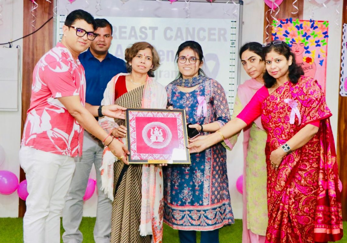 CIMS और UIHMT कॉलेज की ओर से ब्रेस्ट कैंसर जागरूकता सेमिनार आयोजित। समय पर निदान और जागरूकता की पहल आवश्यक-ललित जोशी