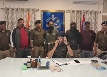 अपराध : प्रेमिका से नहीं हुई बात तो प्रेमी ने जीजा पर चला दी गोली पुलिस ने किया गिरफ्तार।