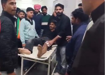अपराध : पुरानी रंजिश को लेकर युवक पर की फायरिंग।