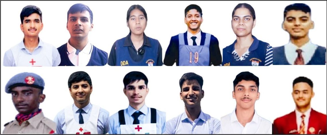 डीडीए के छात्र-छात्राओं ने की एनडीए-153 कोर्स के लिए रिपोर्टिंग