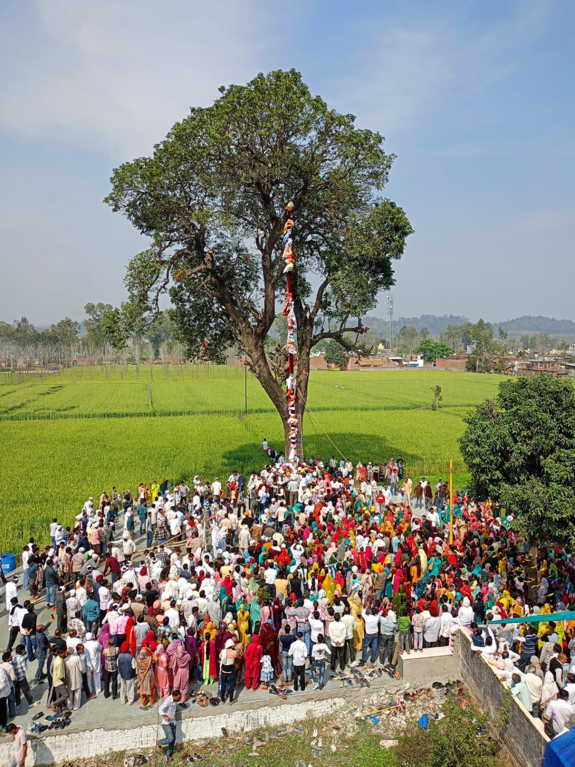 अराईयांवाला, हरियाणा में श्री गुरु राम राय जी महाराज के जयकारों से गूंज उठा माहौल