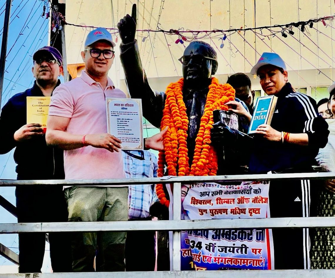 नशा मुक्त उत्तराखंड, आत्मनिर्भर उत्तराखंड” ही बाबा साहेब को सच्ची श्रद्धांजलि : एडवोकेट ललित मोहन जोशी