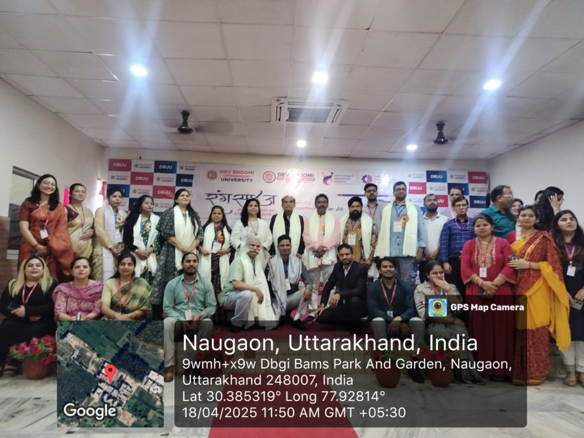 देवभूमि उत्तराखंड विश्वविद्यालय में ‘रंग साज 2025’ का भव्य आयोजन