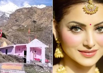 बड़ी खबर: उर्वशी रौतेला के मंदिर वाले बयान पर बवाल। बद्रीनाथ में एंट्री बैन की चेतावनी