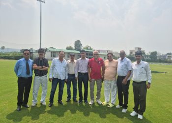 बड़ी खबर: जोरो पर देवभूमि गोल्ड कप की तैयारियां। फाइनल निरीक्षण के लिए पहुंचे वरिष्ठ पदाधिकारी ..