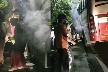 बड़ी खबर: बदरीनाथ से लौट रही 42 तीर्थयात्रियों से भरी बस में लगी आग।  टला बड़ा हादसा..