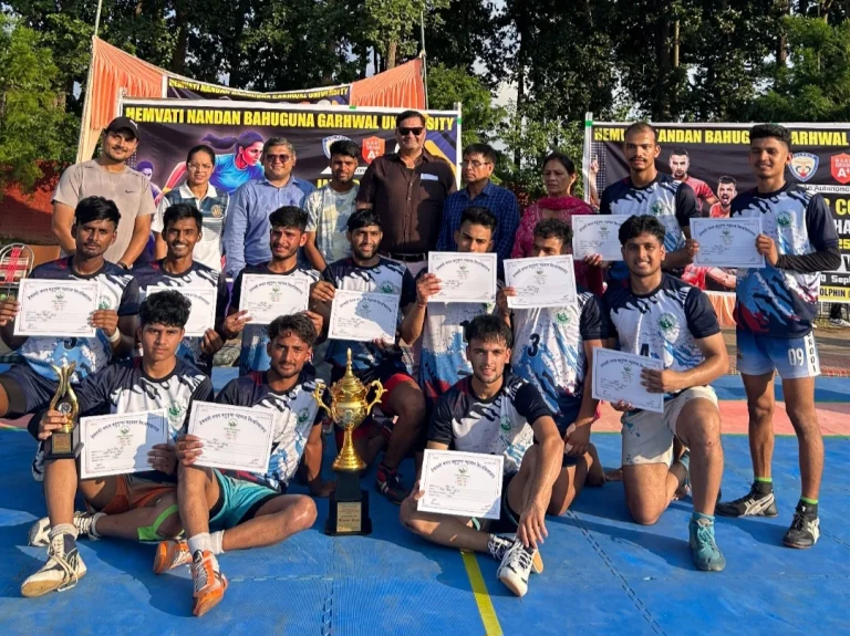डॉल्फिन पीजी इंस्टीट्यूट में हुआ HNB गढ़वाल विश्वविद्यालय अंतरमहाविद्यालयी कबड्डी प्रतियोगिता का आयोजन।बिरला कैंपस श्रीनगर ने जीता खिताब