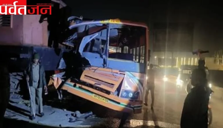 दर्दनाक हादसा:  निर्माणाधीन हाईवे पर खड़ी क्रेन से टकराई रोडवेज बस । 6 घायल, 3 की हालत गंभीर