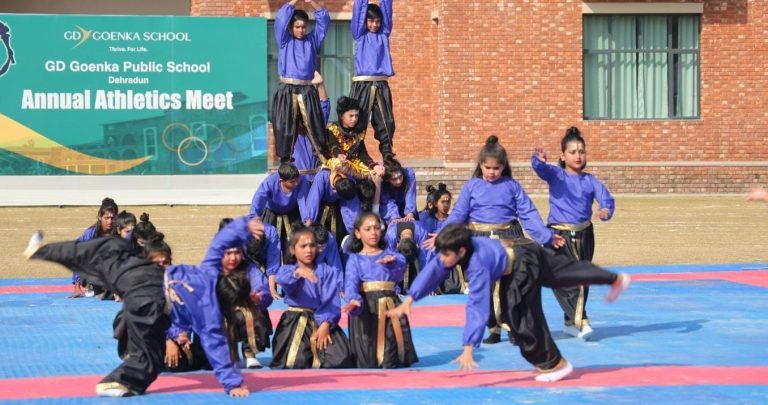 जी.डी. गोयनका पब्लिक स्कूल, देहरादून में तृतीय वार्षिक एथलेटिक खेलकूद प्रतियोगिता का सफल आयोजन