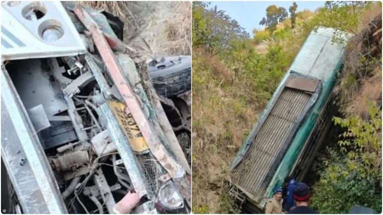 उत्तराखंड में दिल दहला देने वाला हादसा: बस खाई में गिरने से कई की जान गई