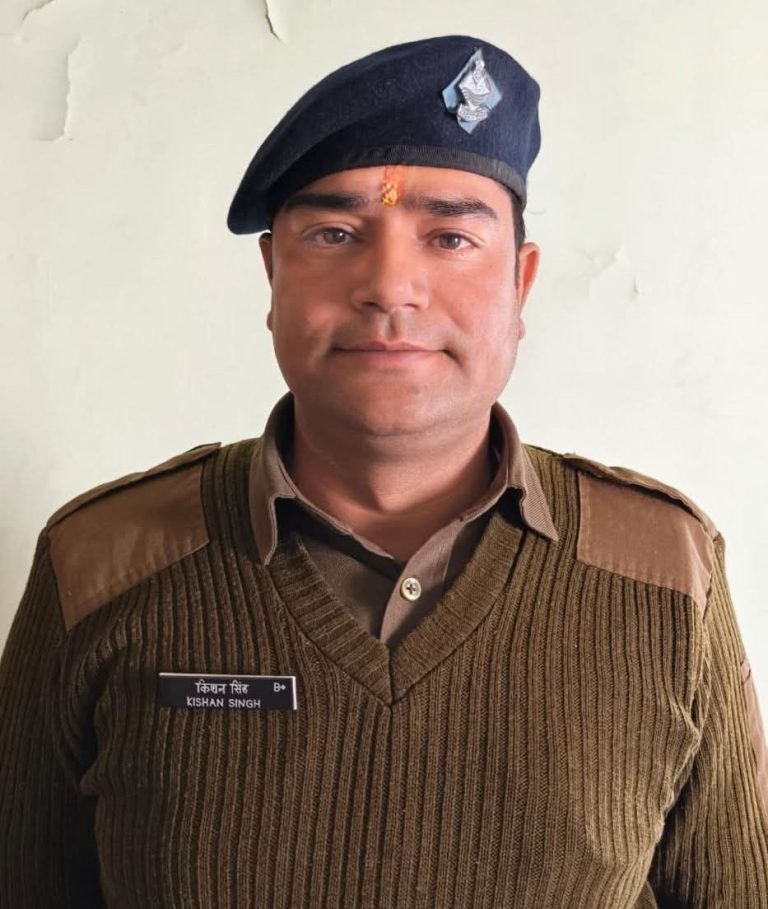 उत्तराखण्ड पुलिस के आरक्षी किशन सिंह का विदेश मंत्रालय में चयन, पुलिस महकमे को मिला गौरव