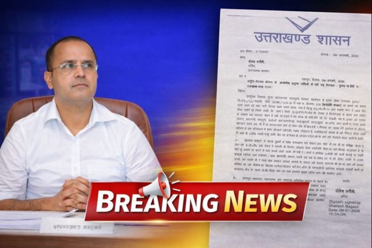 रुड़की सीवरेज संकट पर सख्त हुए शैलेश बगौली, सड़क धंसाव को बताया बेहद गंभीर