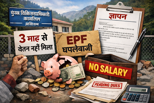 आउटसोर्सिंग एजेंसी की अनियमितताएं: 81 कर्मचारियों के ईपीएफ और वेतन रोके गए