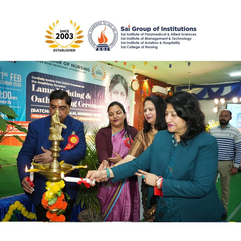 लैम्प लाइटिंग एवं शपथ ग्रहण समारोह 2026 का सफल आयोजन।