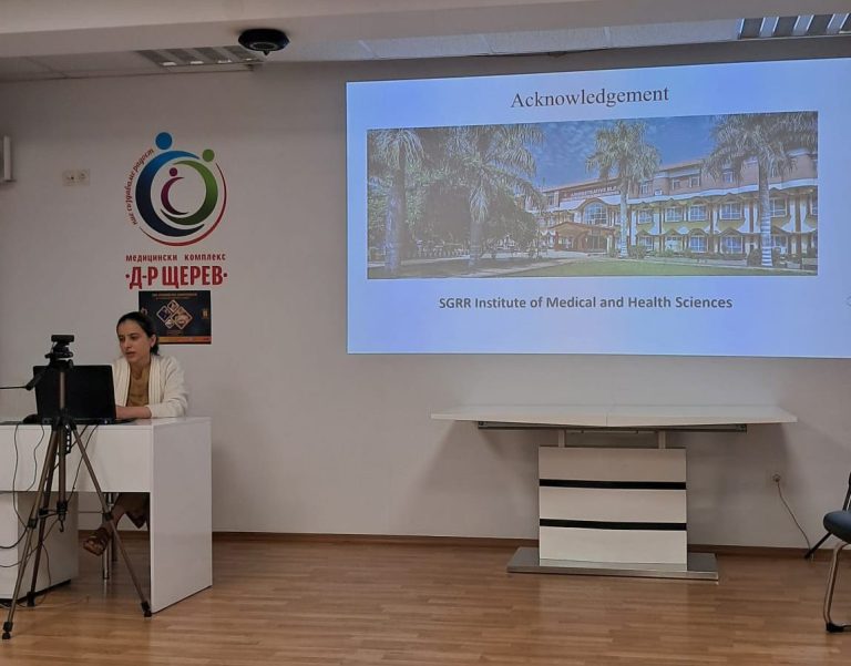 डॉक्टर पल्लवी कौल का सोफिया, बुल्गारिया में अंतरराष्ट्रीय मंच पर प्रेरक व्याख्यान