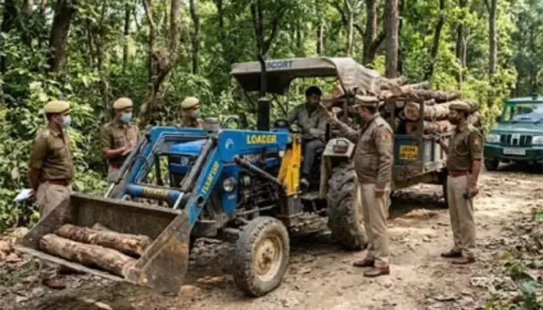 उत्तराखंड में वन माफियाओं का आतंक! वन विभाग से ही छीन ले गए जब्त लोडर