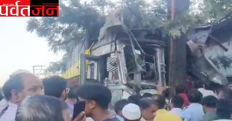 हादसा: दून में बेकाबू ट्रक का कहर। 6 वाहन आपस में भिड़े