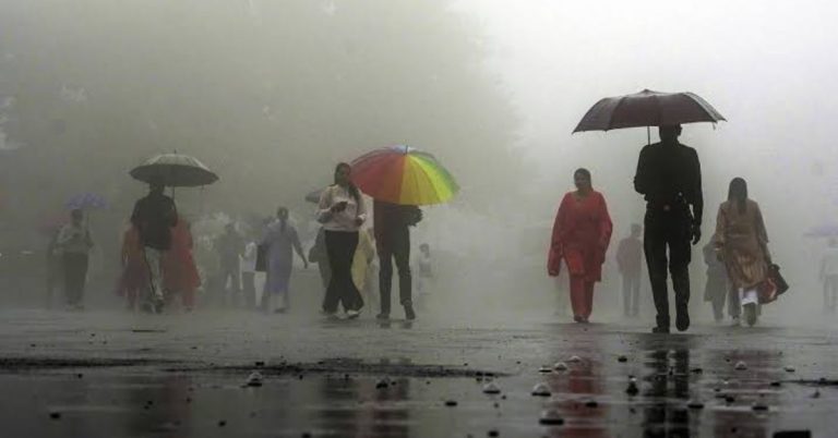 ब्रेकिंग (अलर्ट): 5 जिलों में अगले कुछ घंटों में भारी बारिश ओलावृष्टि और आंधी-तूफान की चेतावनी