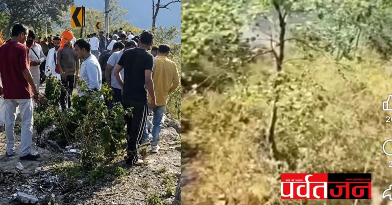 दर्दनाक हादसा: ऋषिकेश-बद्रीनाथ हाईवे पर खाई में गिरी पुलिस की स्कॉर्पियो।  एक पुलिसकर्मी की मौत