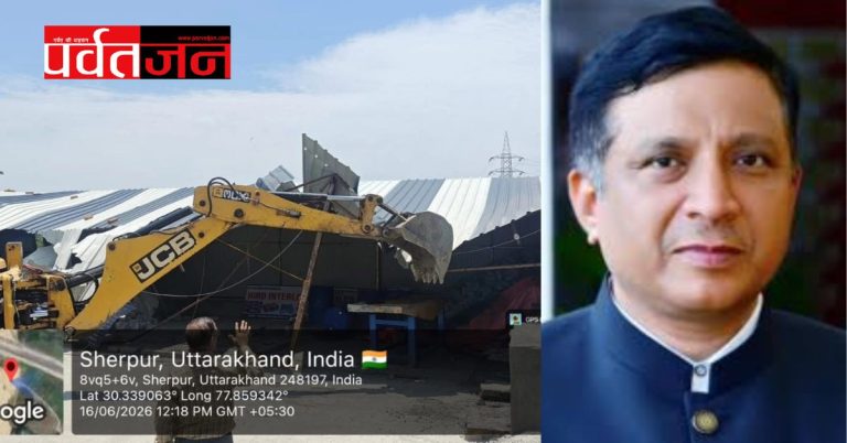 एक्शन: एमडीडीए उपाध्यक्ष बंशीधर तिवारी के आदेशों पर फिर गरजा बुलडोज़र,अवैध प्लॉटिंग और निर्माणध्वस्त