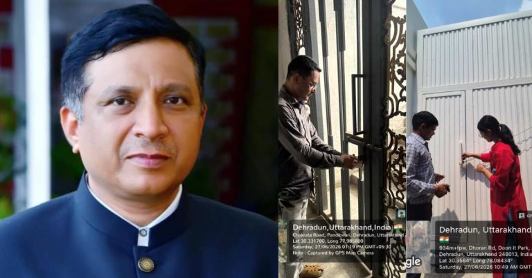 अवैध निर्माण पर एमडीडीए वीसी बंशीधर तिवारी का बरपा गुस्सा :  तीन अवैध निर्माणों पर सीलिंग