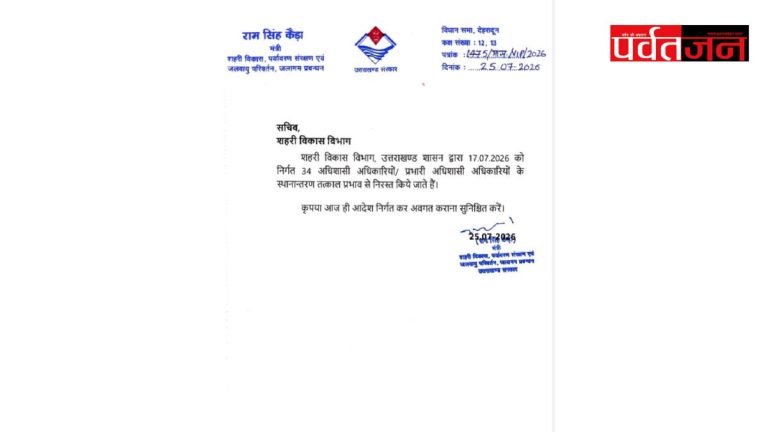 बड़ी खबर : सरकार ने 34 प्रभारी अधिशासी अधिकारियों की नियुक्तियां कीं रद्द, पढ़िए पूरा मामला 