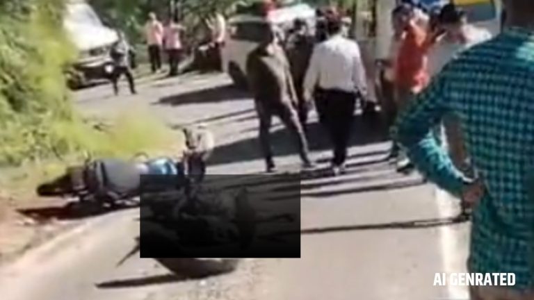 भीषण हादसा : कार-बाइक की आमने-सामने भिड़ंत में एक की मौत