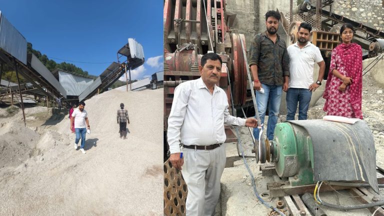 ब्रेकिंग : यमुना में अवैध खनन की शिकायत पर एक्शन ; शिवम स्टोन क्रेशर सीज